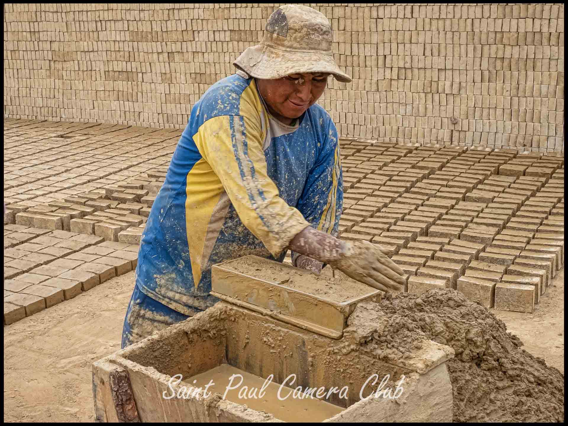 “Brickmaking by Hand in Bolivia” by Paul Rogne (October Digital “Construction” Salon)