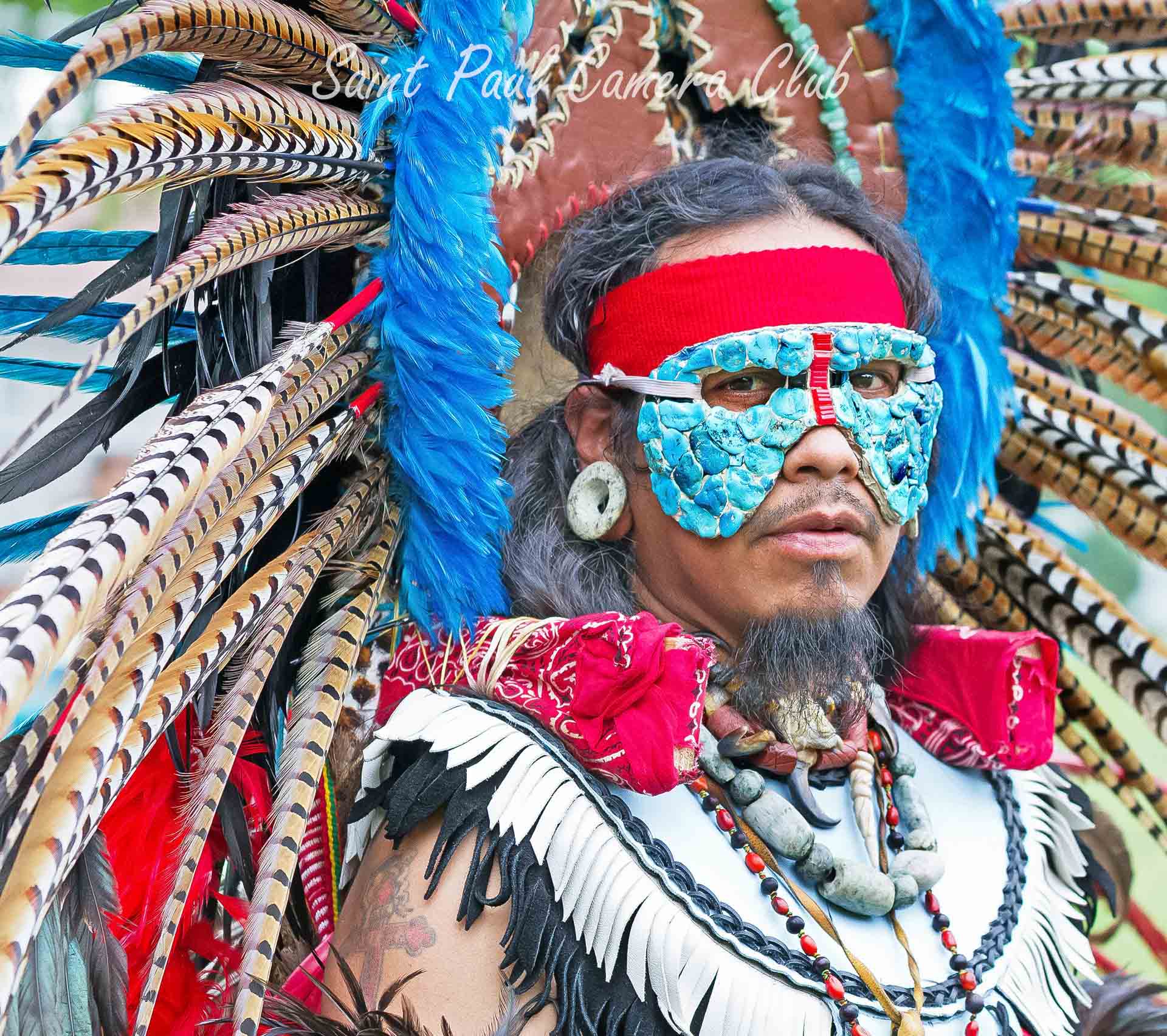 Aztec Warrior by Ronnie Hartman (March Color Print Salon)