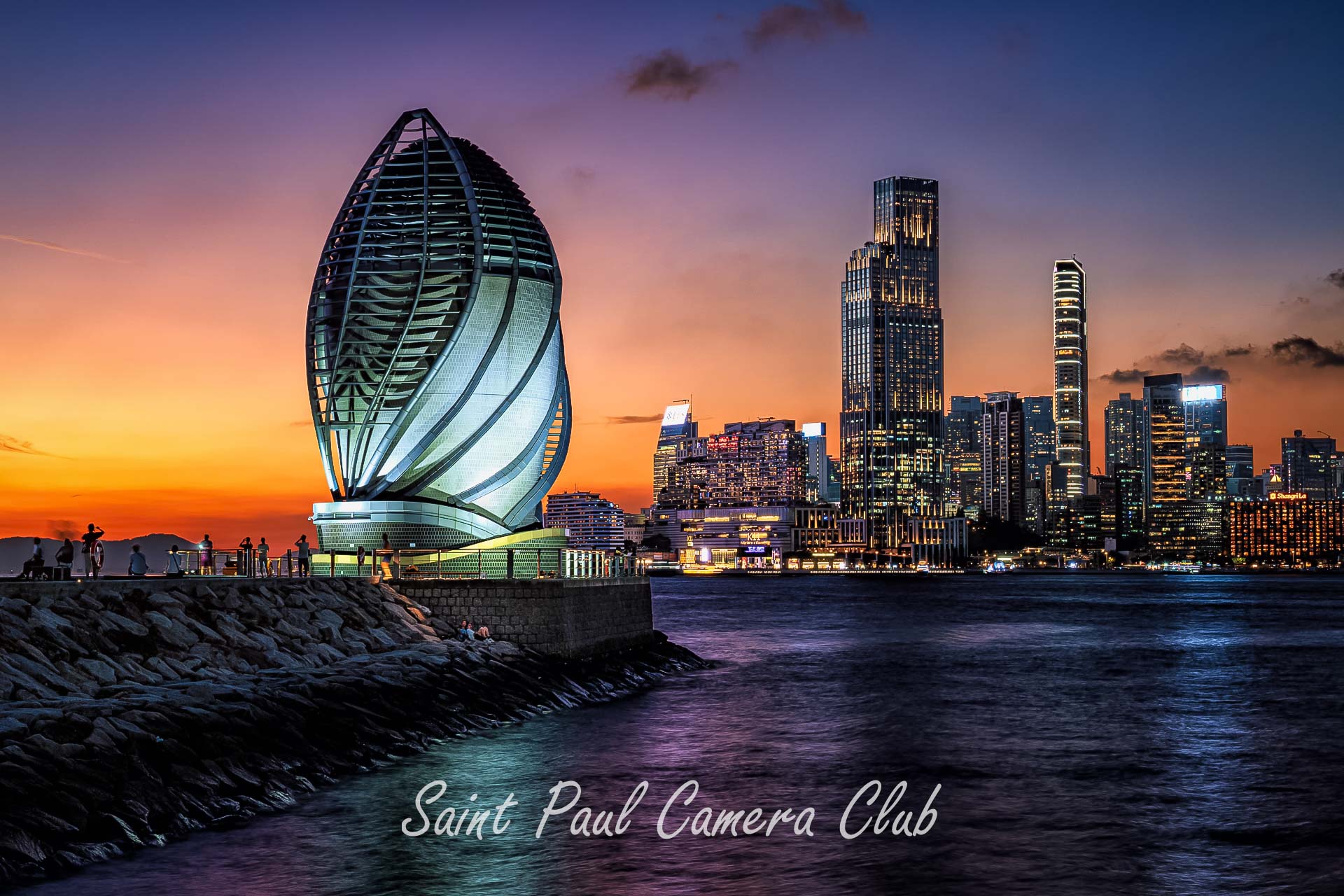 Central Wanchai Bypass East Vent at Sunset by Elliott Lindgren (March Open Digital Salon)