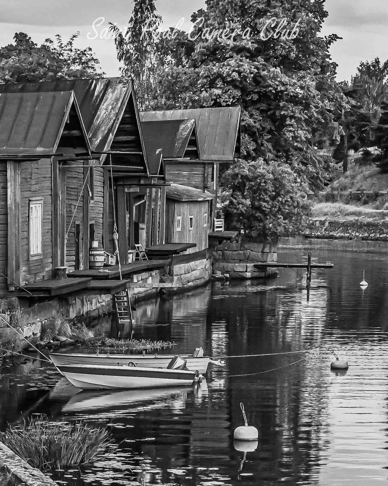 Old Borgå by Cindy Carlsson (March Monochrome Print Salon)